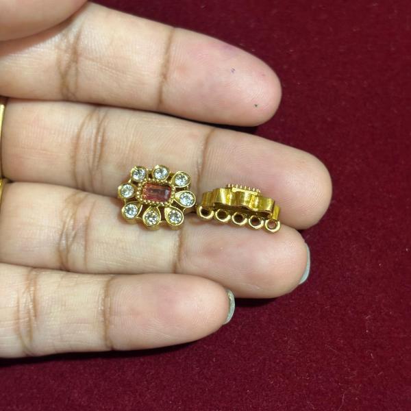 Small Flower Side Pendants,set of pair