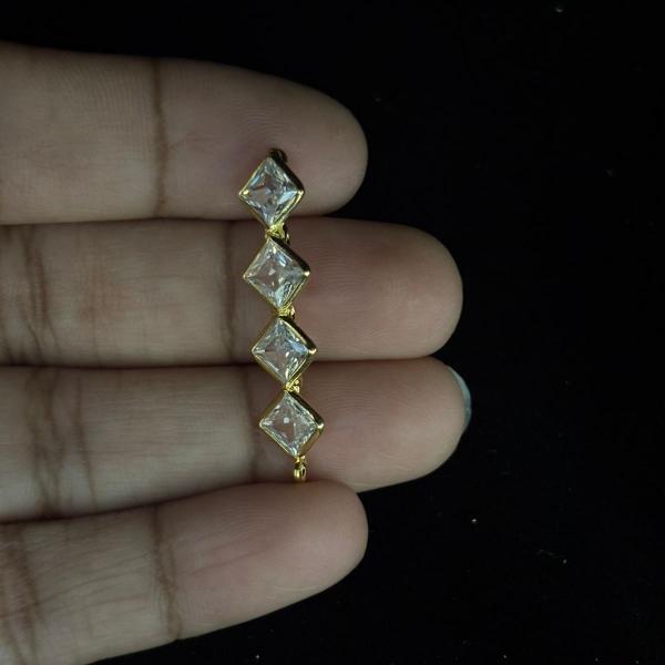 Polki Stone Diamond Shape Pendants , Sold by 1 pc, Colours Available