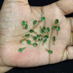 Polki Drops , Colours available ,Minimum Qty 2 pcs