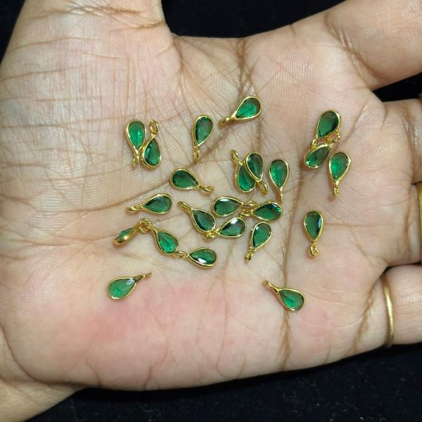 Polki Drops , Colours available ,Minimum Qty 2 pcs