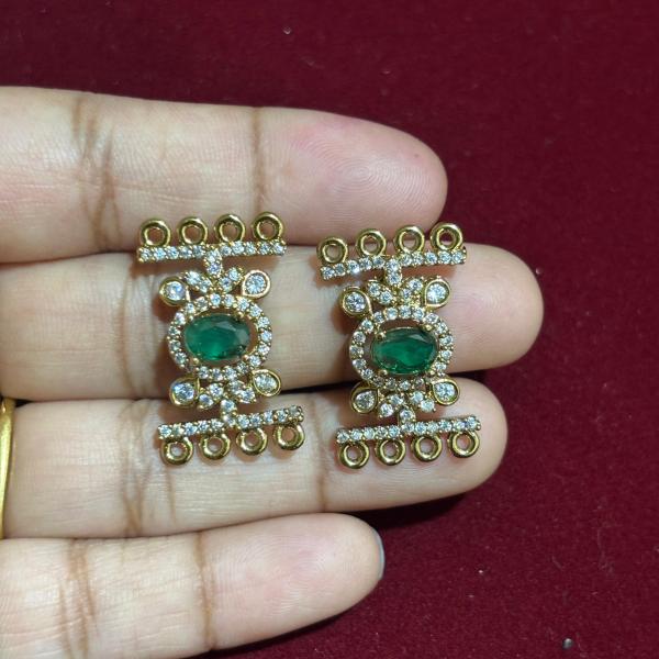 Victorian Side Pendants ,Set of Pair, Colours available