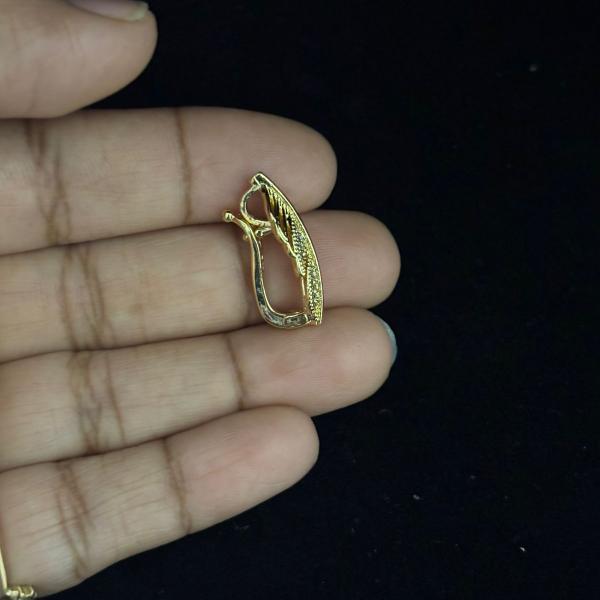 Anti Tarnish Leaf Pendant, Sold by 1 pc