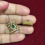 Mehandi Finish Side Pendants, set of 1 pair, colours available