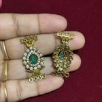 Victorian Side Pendants ,Set of Pair, Colours available