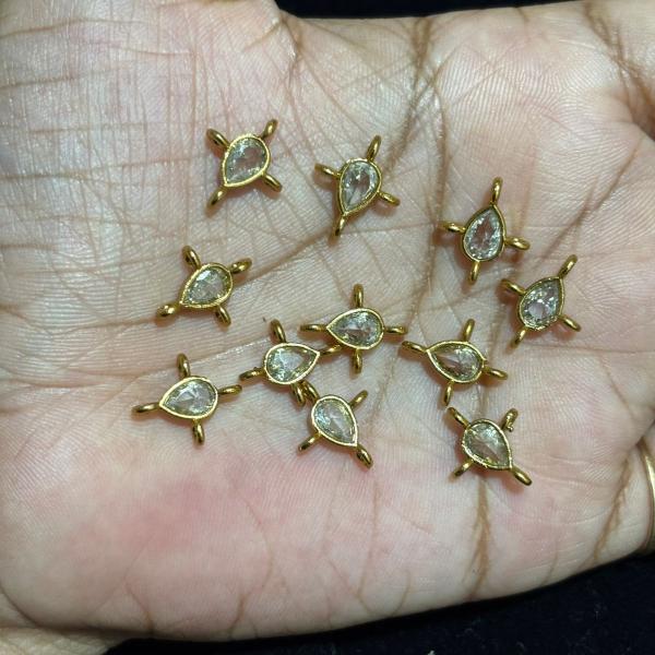 Antiques Shade Polki Drop with 4 sides Connectors