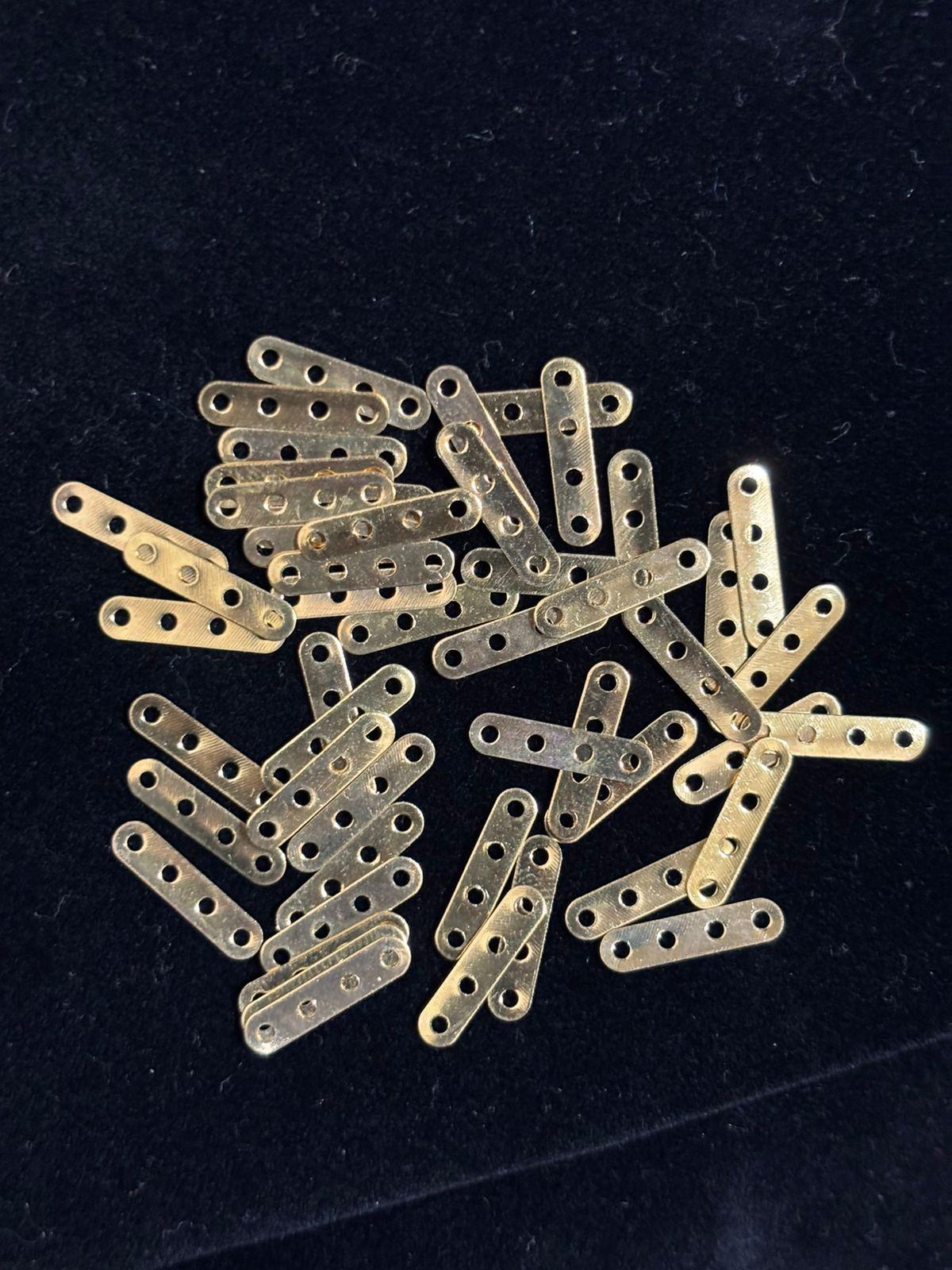 Supporting hole’s  Plates , 2,3,4 holes available, pack of 20-24 pairs