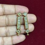 Stone Line Bar Pendants, Set of Pair, Colours available