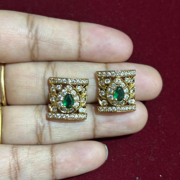 Mehandi Finish Side Pendants, set of 1 pair, colours available