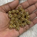 Anti Tarnish Gold colour 10mm Balls, Sold By 1 pc