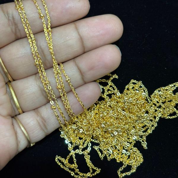 Chandra Haram Link Chain 1mm