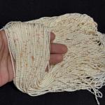 Sugar Beads Cream Shade  Baby pink mix 1.5x2mm, Minimum Order Qty 5 lines