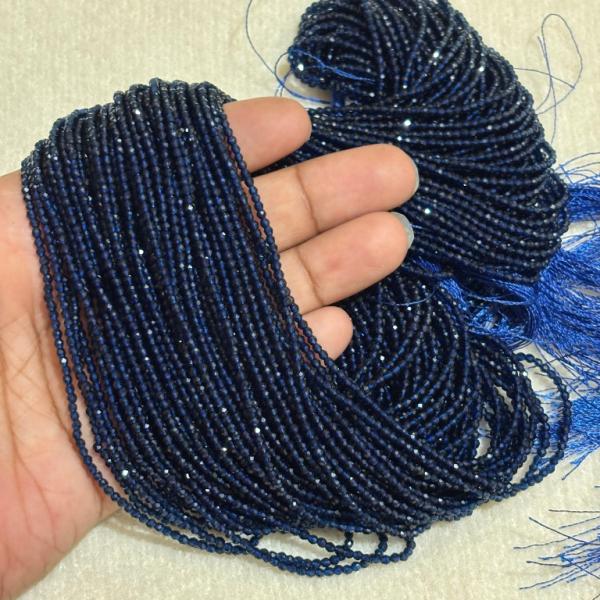 2mm Hydro (Glass) Beads, Dark blue , Minimum Order Qty 5 lines