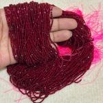 2mm Hydro (Glass) Beads, Maroon , Minimum Order Qty 5 lines