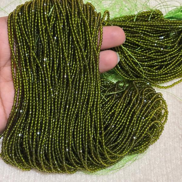 2mm Hydro (Glass) Beads, Mehandi Green , Minimum Order Qty 5 lines