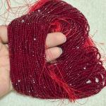 2mm Hydro (Glass) Beads, Red , Minimum Order Qty 5 lines