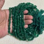 Monalisa  Flat Rectangle Green 4.5x6.2x9.6mm