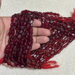 Monalisa Flat Rectangle Maroon 4.5x6.2x9.6mm