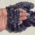 Monalisa Flat Rectangle Purple 4.5x6.2x9.6mm