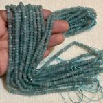ONYX  Beads Light SeaGreen colour 3x4,5