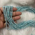 ONYX  Beads   Skyblue colour 3x4.5