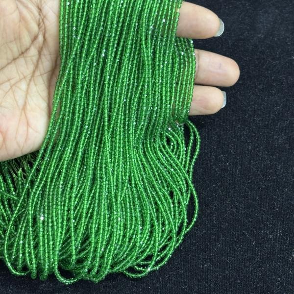 2mm Hydro (Glass) Beads, Parrot Green , Minimum Order Qty 5 lines