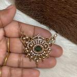 CZ Stone Small Pendant without earring  ( colours available)