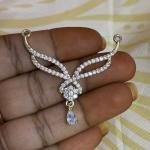 Anti-Tarnish  Light Gold Shade Small Pendant , Sold By 1 Pc