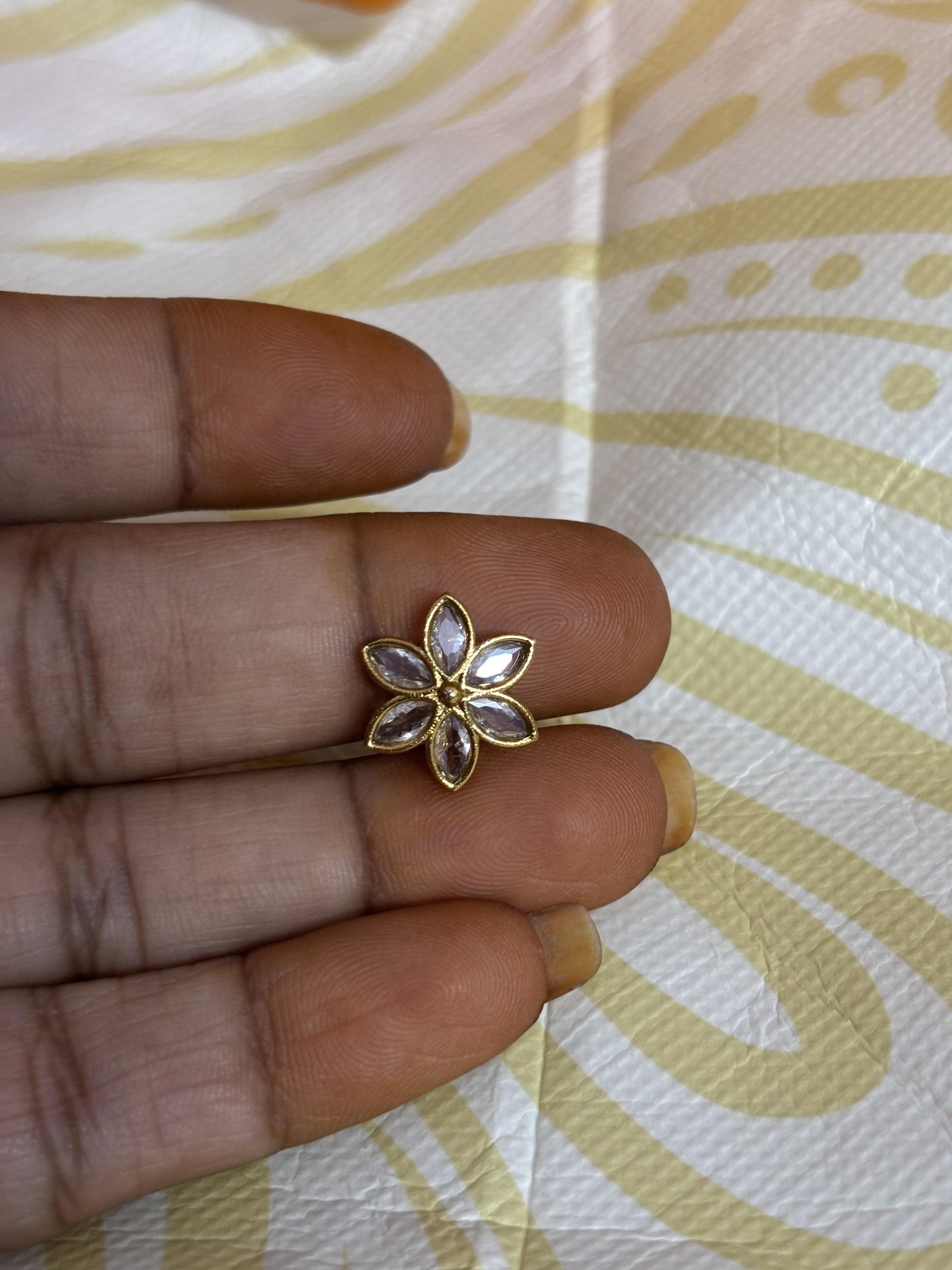 Flower Side Pendants , Sold by 1 Pc , Please Select Colour