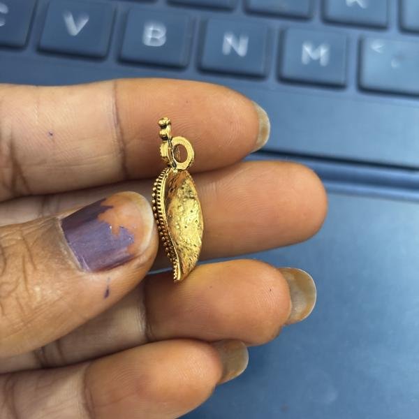 Gold Colour Oxidized Pendants, Sold By 1 Pc