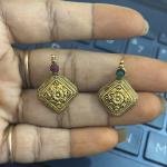 Gold Colour Oxidized Pendants, Sold By 1 Pc , Please Select Colour