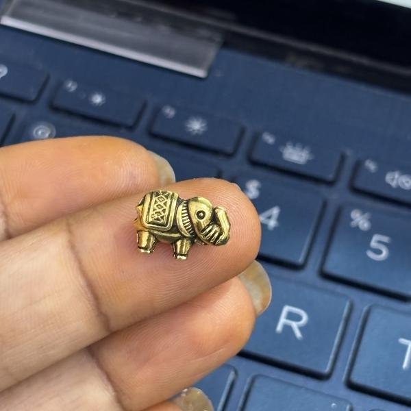 Small Elephant Beads , Pack of 10 Pcs