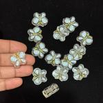 Clear Acrylic Butterfly Beads 18 X 20mm 