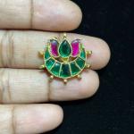 Chand with lotus Jadav Pendant