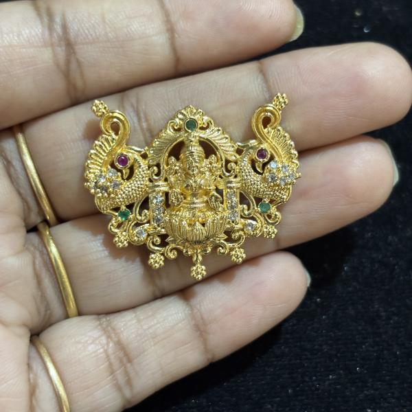 Micro Plated Lakshmi devi Pendant without Earrings