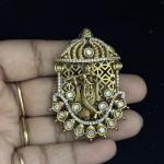Antique Shade Lord Krishna Pendant