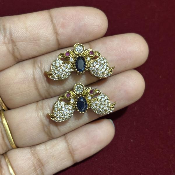 Victorian Side Pendants ,Set of Pair, Colours available