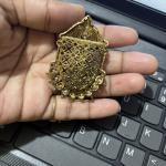 Antique Shade Lord Krishna Pendant