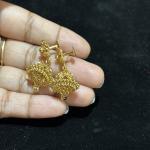 Gold Replica Butta Earings ,set of 1 pair