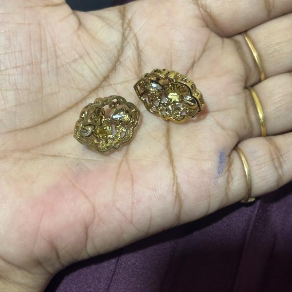 Victorian Lakshmi Devi Side Pendants, set of 1 pair