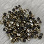 Kundhan Stone Glass White Round - 6mm