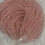 Crystals Beads 4mm size Two Side Cone Shape , Minimum Order Qty 2 lines