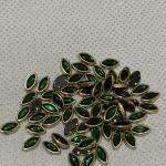 Kundhan Stone Glass Green Eye - 4x8M