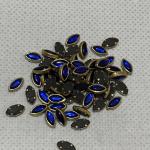 Kundhan Stone Glass Blue Eye - 4x8M