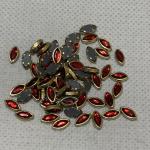 Kundhan Stone Glass Red Eye - 4x8M