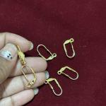 Ear Hooks with Back Support and Connector, Pack of 3 Pairs, sold by 1 pack