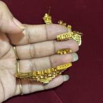 Kundan Pendant Gold Plated Jewel Set