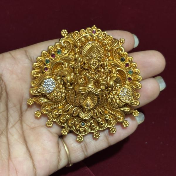 Premium Nakshi Lakshmi Devi Heavy Pendants