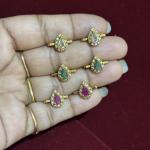 Drop shape Side Pendants ,set of 1 pair