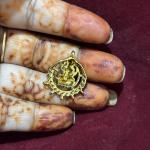 Premium Quality Lakshmi devi Small Pendant, Colours Available , Please Select Colour