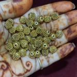 Nakshi Finishi Nakshi Ball 8X8 mm, sold by 1 pc